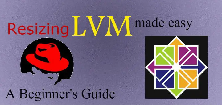 resizing LVM