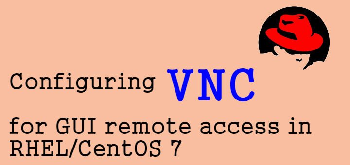 how to install VNC server on centos 7