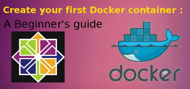 create docker container