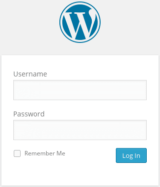 wordpress installation