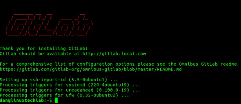 how to install gitlab on ubuntu with apt