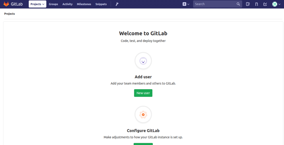 install gitlab
