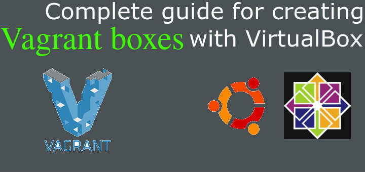 creating vagrant boxex