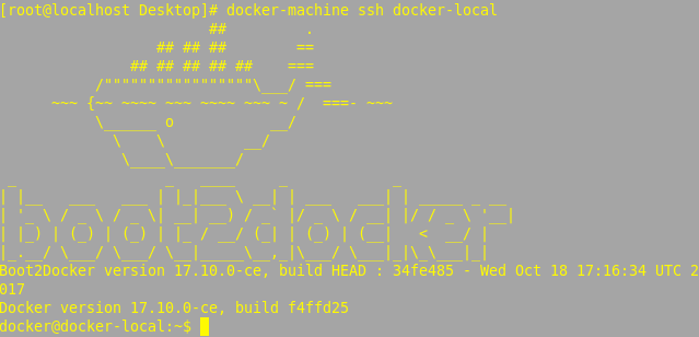 docker on virtualbox