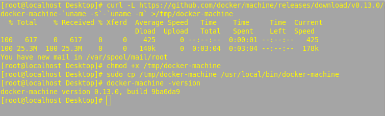 docker machine