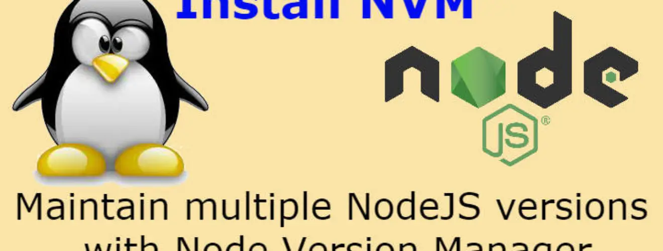 install node js nvm