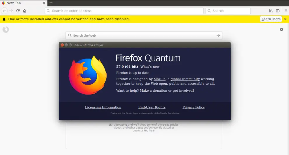 install firefox linux