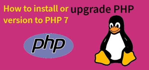 How To Install Or Upgrade PHP Version To PHP 7 LinuxTechLab