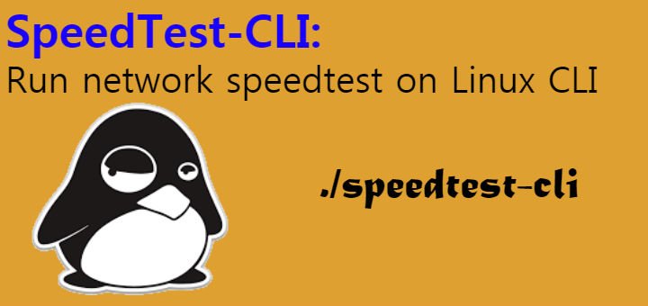 speedtest on Linux CLI