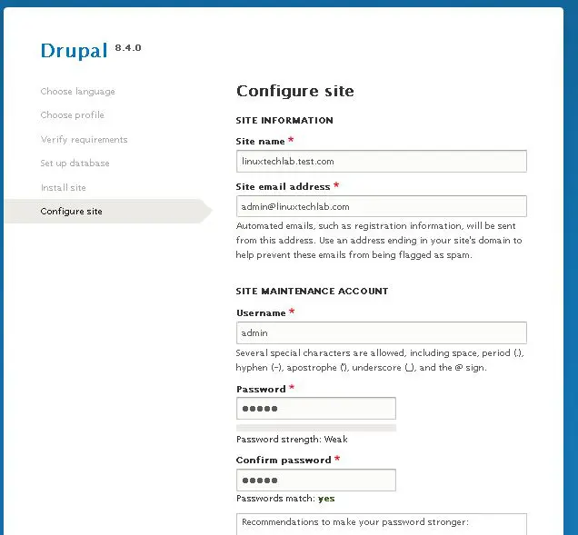install drupal