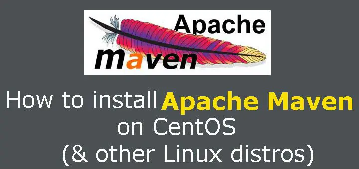 how to install maven in linux command line