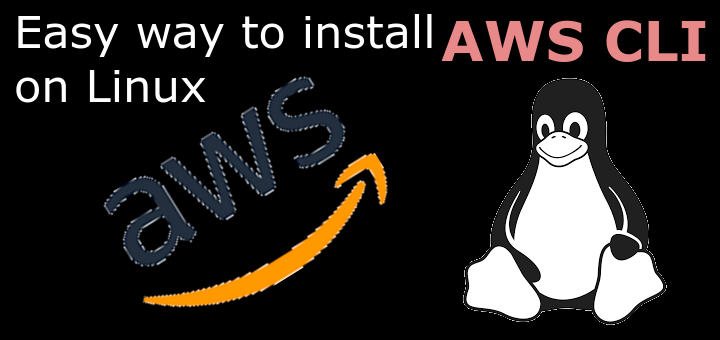 install AWS CLI