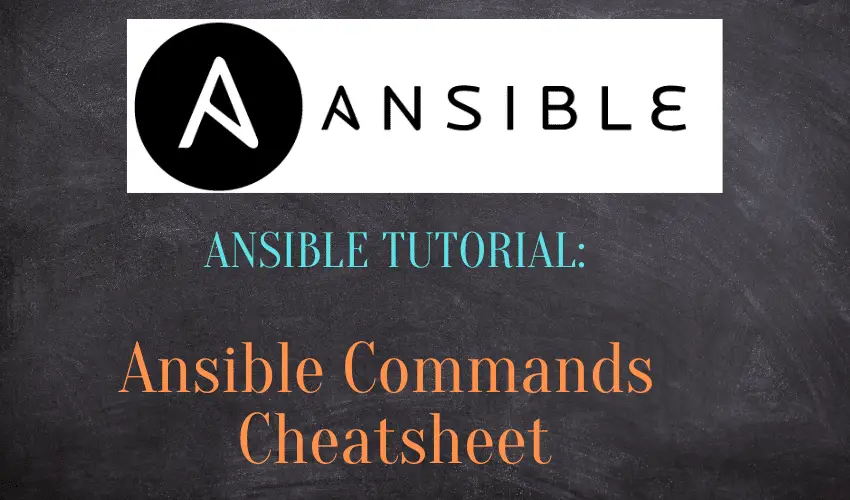 ansible commands cheatsheet