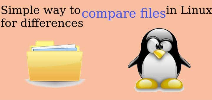compare files linux