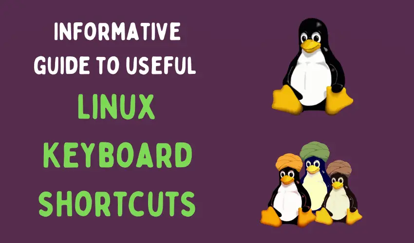 useful linux keyboard shortcuts