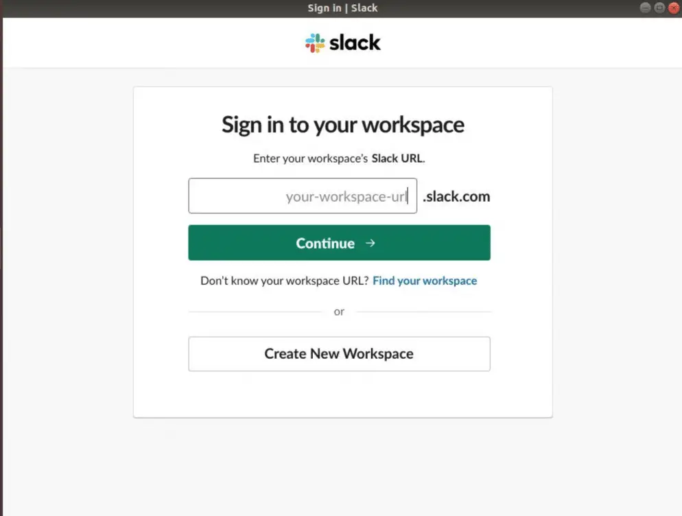 install slack clien t