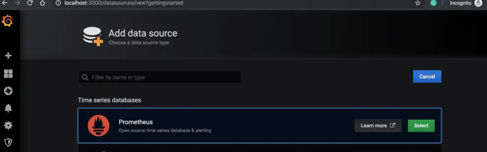 install Grafana