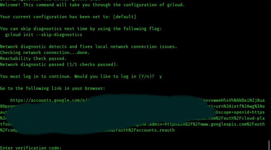 install google cloud sdk Ubuntu Centos