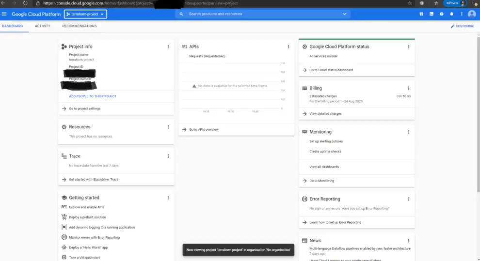 Use TERRAFORM for Google Cloud (GCP) - Create a VPC - LinuxTechLab