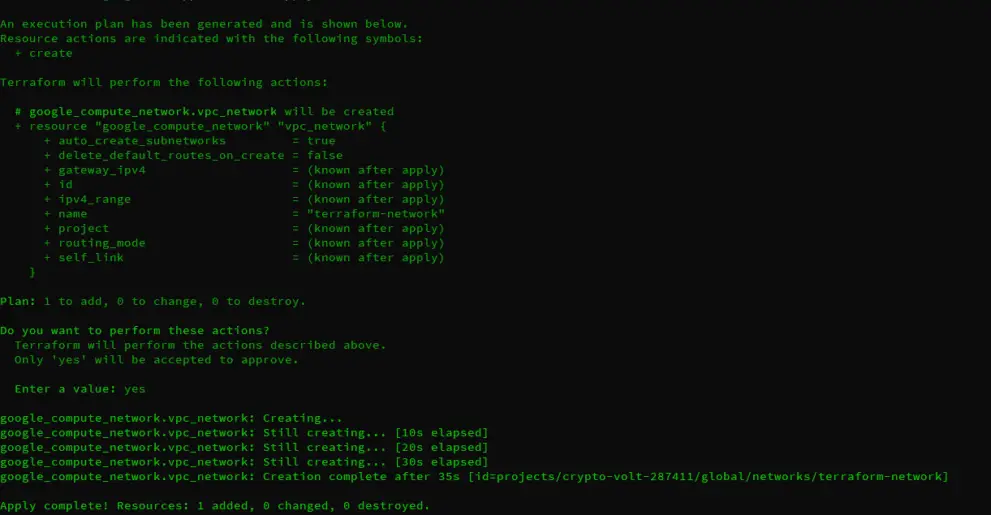 Use TERRAFORM for Google Cloud (GCP) - Create a VPC - LinuxTechLab