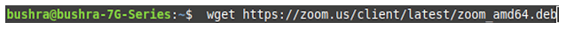 install zoom on linux