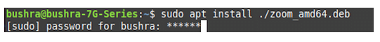 install zoom on linux