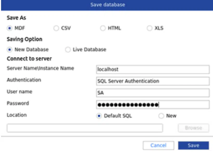 Restore Corrupt SQL Server Database 