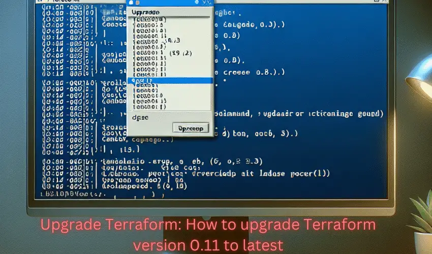 Upgrade Terraform: How to upgrade Terraform version 0.11 to latest