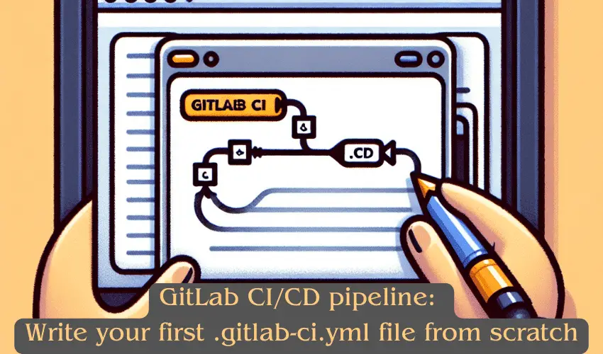 create first .gitlab-ci.yml file from scratch