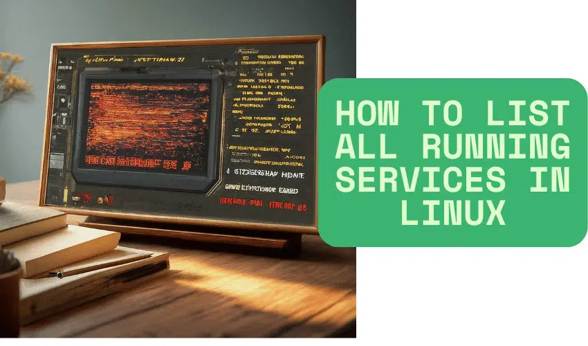 list all running services in linux